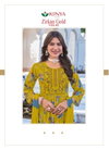 Zirkan Gold Vol 2 By Kanya Vertican Kurti With Bottom Dupatta Wholesale Market In India